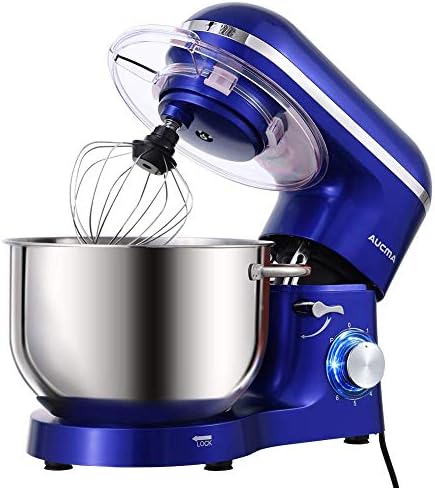 Aucma Stand Mixer,6.5-QT 660W 6-Speed Tilt-Head Food Mixer, Kitch...