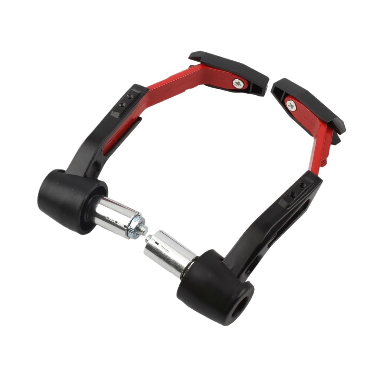 Beqlxta Red Brake Lever Guard 22Mm Universal Motocross Brake Clutch Lever Hand Guard Protector Handguards(Red)
