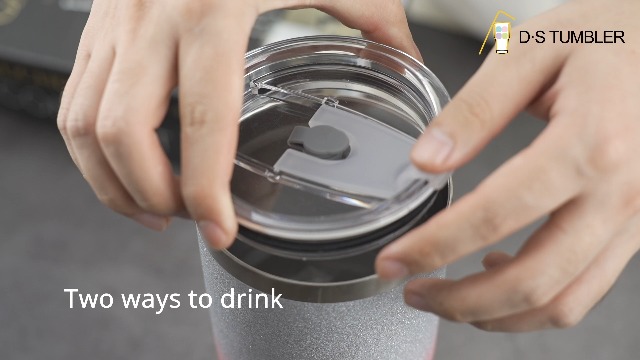 Amazon.com | D·S 30 oz Tumbler Pink Glitter Gradient Cup Stainless