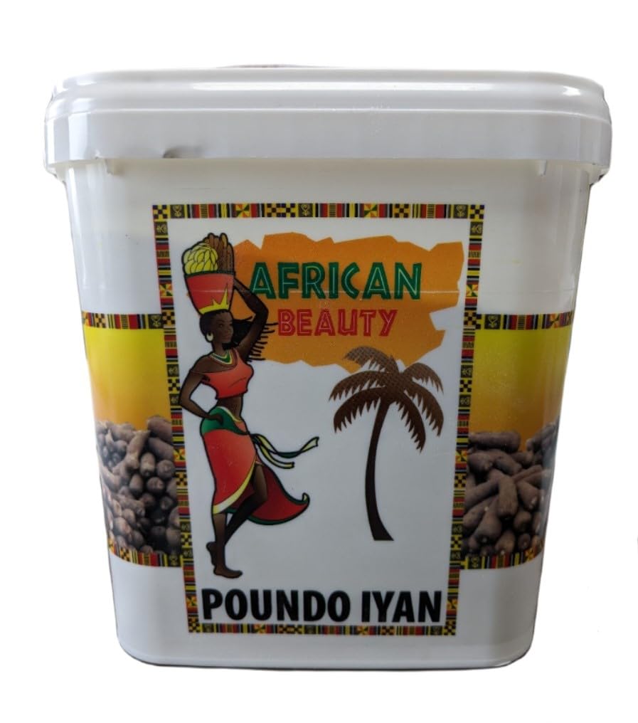 Amazon.com : Pounded Yam Instant 8.8 LB Bucket - Iyan Ado