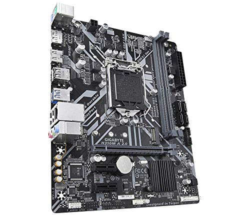 Image of GIGABYTE H310M A 2.0 (LGA1151 / Intel / H310 / Micro ATX / DDR4 / HDMI 1.4 / M.2 / Motherboard)