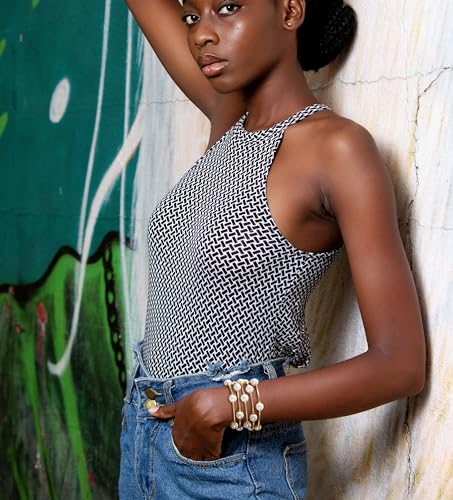 Elegance 11 designs 10mm Crystal White Pearl Blessing Bracelet3