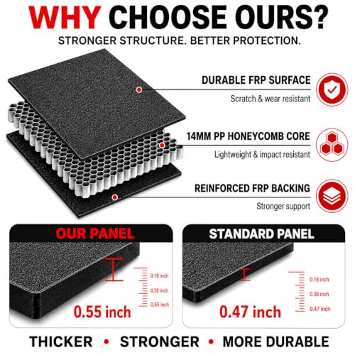 XTWEEX Hard Tri-Fold Tonneau Cover