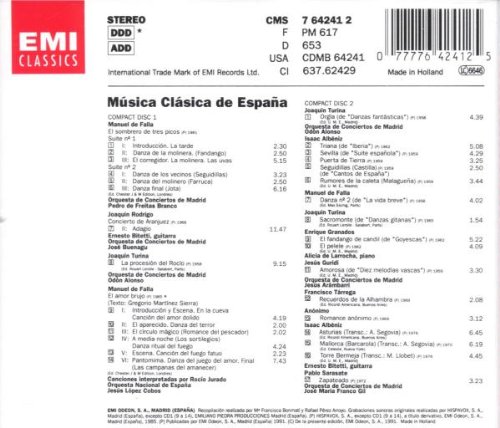 Vista 2 de Musica Clasica De Espana