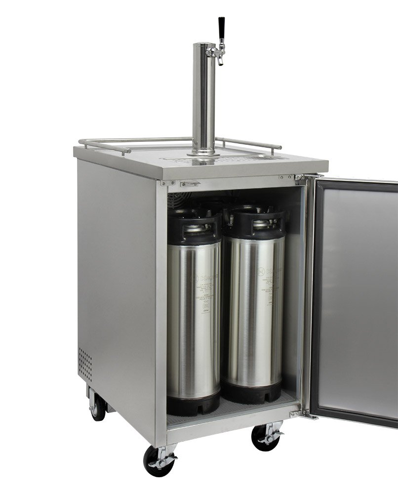 Kegerator, solo grifo, acero inoxidable 5