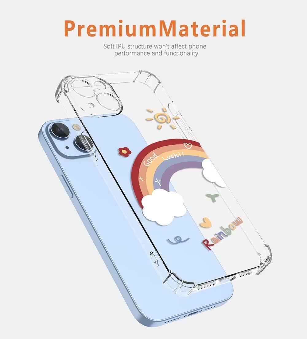 HAOYE Cover per Xiaomi Poco M5 4G, Custodia in TPU a gradiente Colori