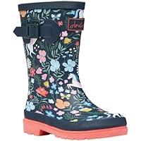 Joules Kids Junior Print Outdoor Walking Wellington Boots - 9 US