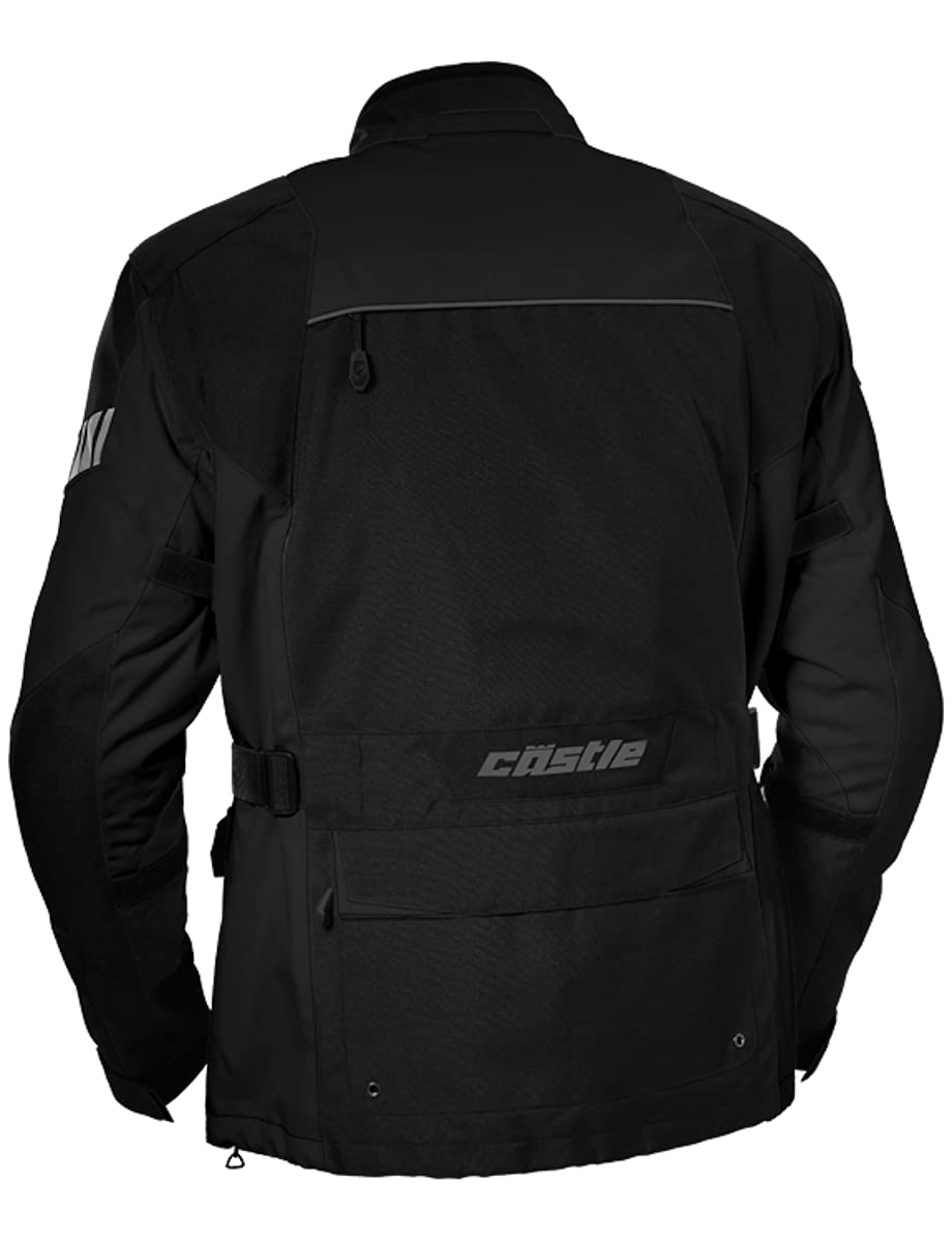 Amazon | 城距離メンズバイクジャケット – ブラック – MD | ジャケット 