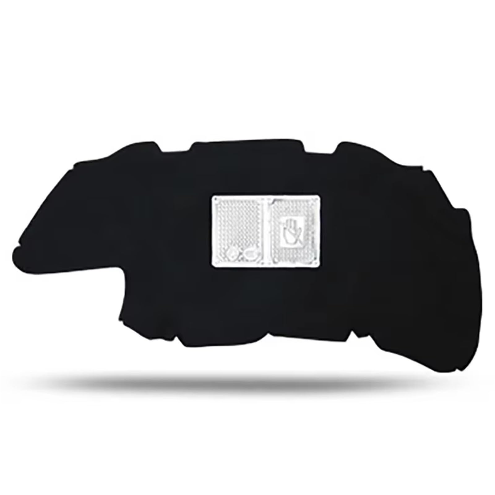 Lomgyhfd One Color Bonnet Insulation Mat Compatible With Peugeot 206 2005-2013 Car Hood Engine Insulation Pad Cotton Soundproof Cover Heat Thermal Mat Accessories