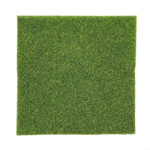 Estera de hierba verde falsa amigable DIY para proyectos de decoración de interiores y exteriores, material de paisajismo (50 * 50 cm)