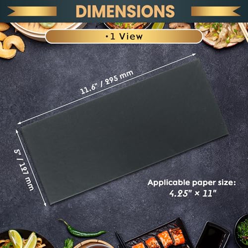 10 pack 1 view menu holder menu covers 42534 x 1134  10 pack black leather menu sleeves book style for restaurant coffee bars wine list 1 view 10 pack