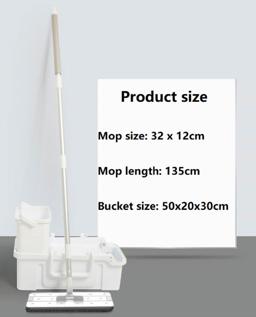 Mopa de microfibra giratoria de 360° y cubo autolimpiante manos libres para limpieza de suelos, almohadillas reutilizables para fregona, incluye 7 paños de microfibra, color marrón, soluciones de