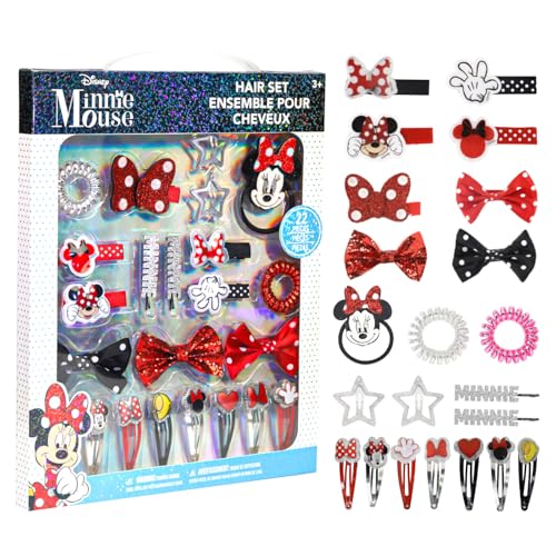Townley Girl Disney Minnie Mouse Kit de Accesorios para el...