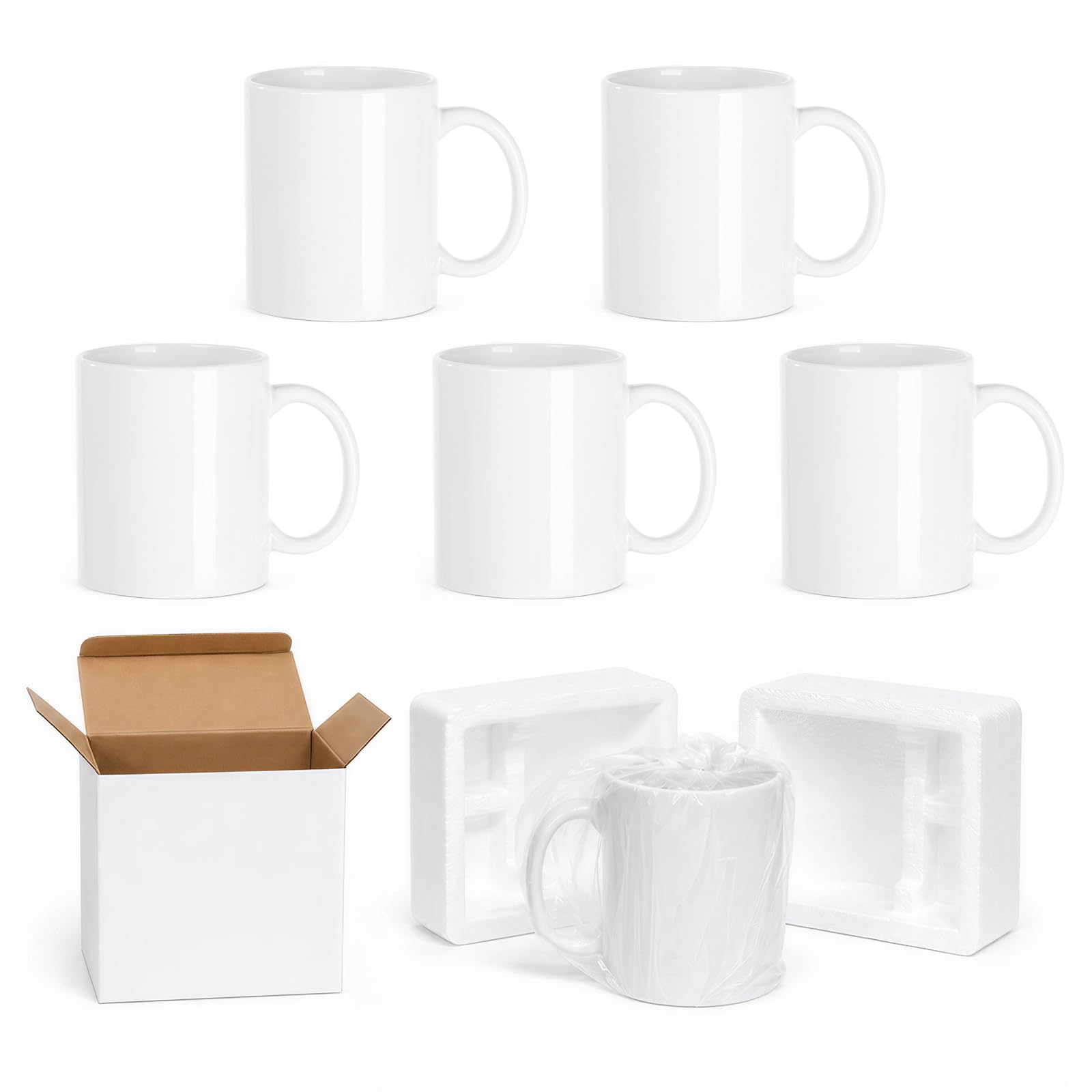 PYD Life 6-Pack Sublimation Blanks