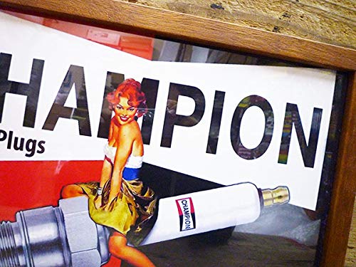 Amazon.co.jp: オールドアメリカン アートポスター (ウッドフレーム