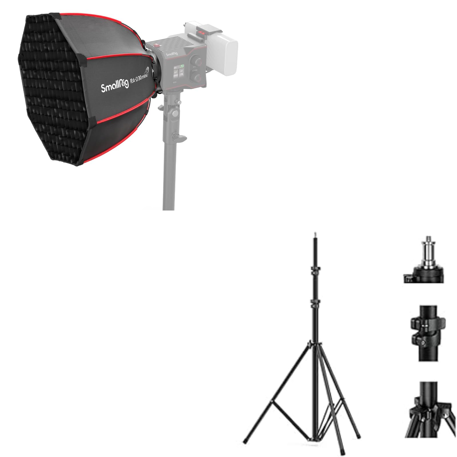 Amazon.com : Bundle: SmallRig Mini Parabolic Softbox for RC 60B