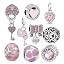 Pink and Silver