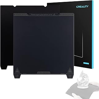 Official K1 Smooth PEI Magnetic Build Plate Kit, 235x235mm Magnetic Flexible Steel Plate for Creality Ender 5 S1,Ender 3 S1/,Ender 3 S1 Pro,Ender 3,Ender 3 V2,Ender 3 V2 Neo, Ender 5 Pro,CR-20