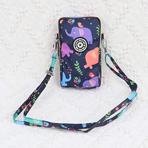 SOIMISS 1 PC Zipper Phone Bolsa Mulher Cross- Body Bag Moda Bolsa Pescoço Sacos Sacos de Armazenamen