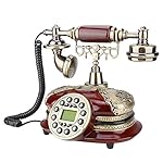Retro-Landline-Telephone-Retro-Style-Landline-with-Date-Display-Classic-Vintage-Desk-Phone-Automatic-Detection-of-Caller-ID-Electronic-Product-for-Home-Office