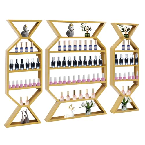 Organizadores de esmaltes de uñas y pintalabios para Montaje en Pared, diseño Que Ahorra Espacio, spas domésticos y Salones de Belleza (Estudios).