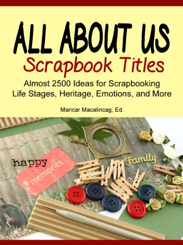 All About Us: Scrapbook Titles (The Scrapbook Titles Library 1)