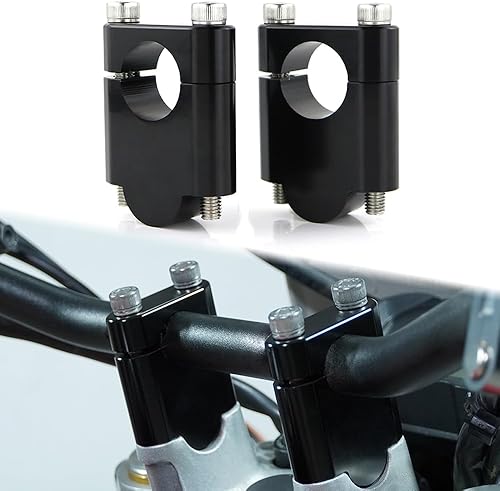 Xitomer Elevadores de manillar de motocicleta ATV de 78 pulgadas con abrazaderas, apto para Grom MSX125 CRF 250L, KLR650, DRZ 400SV-Strom, FZ1 FZ8
