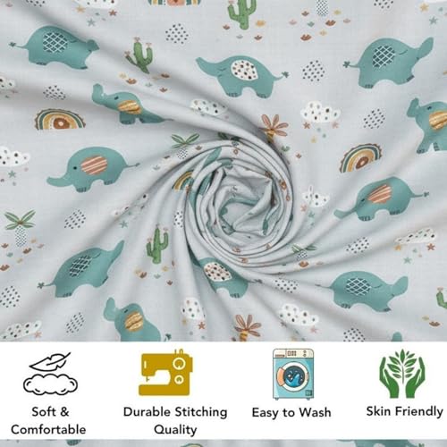 Image of Weave & Decor Printed Kids Bedsheets for King Size Bed 72x78x8 Inches, with 2 Pillow Covers 20x30 Inches for Longer Double Mattresses
