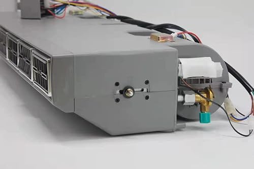 Miniatura 3 de Compresor de evaporador de aire acondicionado de 12 V, evaporador Gouku A/C con soportes de montaje y manguera de drenaje, flujo de aire de 36