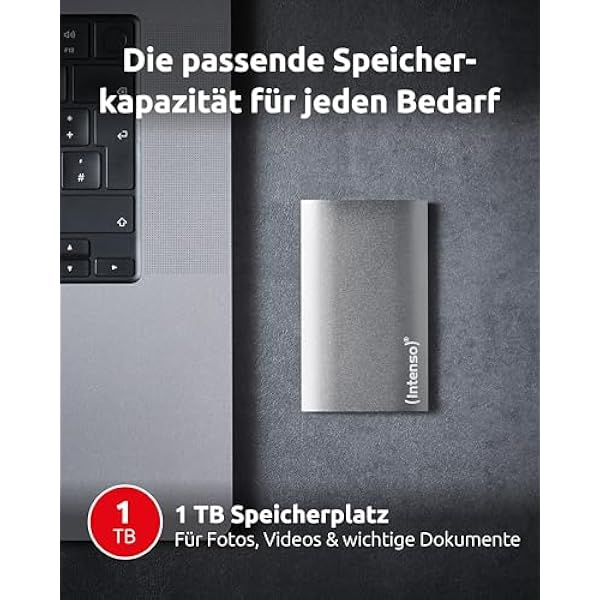 Intenso 1 8 Внешний твердотельный накопитель Premium Edition 1 ТБ