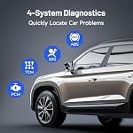 TOPDON AD500 OBD2 Scanner, Oil SAS Throttle TPMS BMS EPB Reset, Engine ABS SRS Transmission, Diagnostic Scan Tool, AutoVIN, Car Check Engine Code Reader with Battery Test, Lifetime Free Update