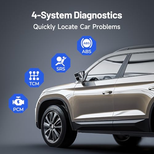 TOPDON ArtiDiag500 OBD2 Scanner, 4 Systems Car Diagnostic Tool, Oil/Throttle/SAS/TPMS/BMS/EPB Reset, Free Updates for Life, AutoVin - Image 3