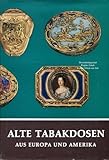  Alte Tabakdosen aus Europa und Amerika