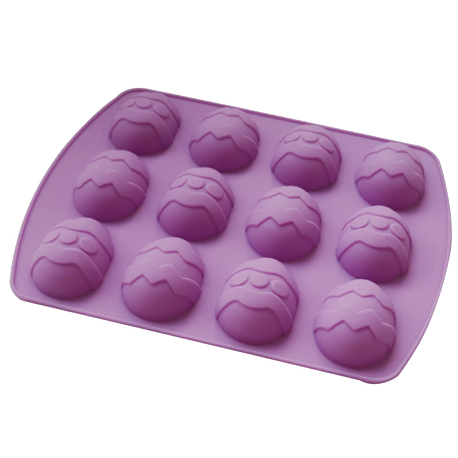 Moldes de Silicona, 12 cavidades moldes de Chocolate moldes de Fondant Molde de Caramelo en Forma de gelatina de Silicona Accesorios for Hornear