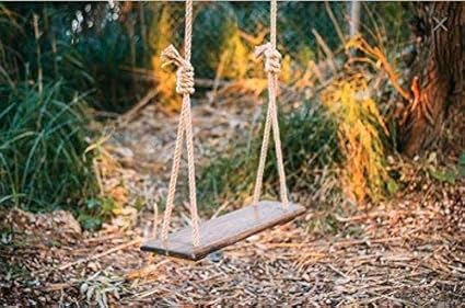 Leaf Enterprise Indoor/Outdoor Wooden Hanging Swing Set/Jhula 150kg Capacity for Home and Garden and Porch Swing and Garden Swing, Balcony Swings(24x9)