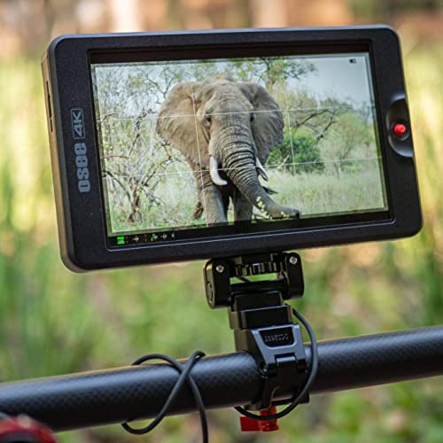 Image of osee T7 7inch Upgraded Version 3000 Nits Ultra Bright Daylight Viewable FHD DSLR Camera Field Monitor 3D LUT HDR 4K HDMI Input & Output Including Ball Head Power Adaptor and D-tap Cable