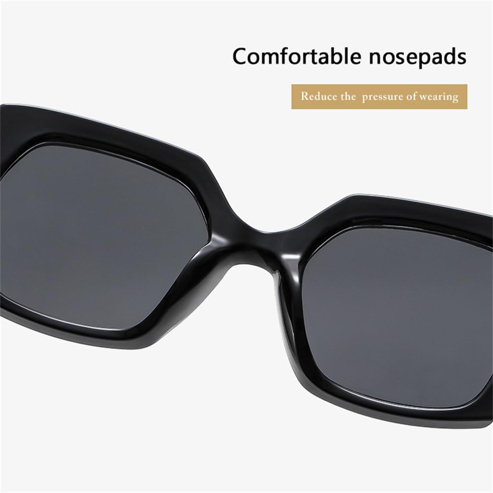 Okulary przeciwsłoneczne damskie retro 2026 Outdoor Travel Square UV400 z filtrem UV