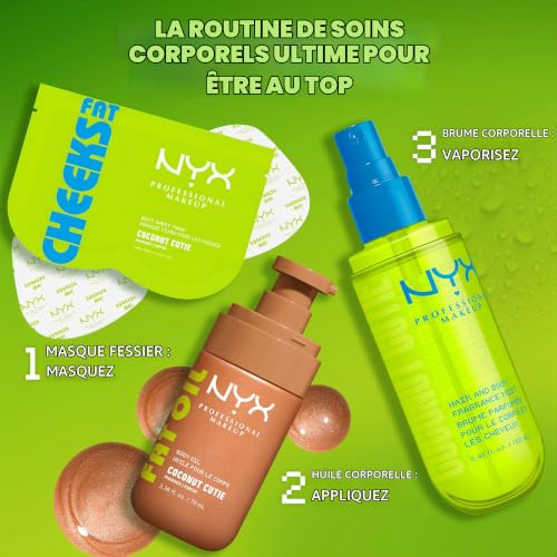 NYX Professional Makeup Fat Oil Body Brume Parfumée Coconut Cutie 80ml