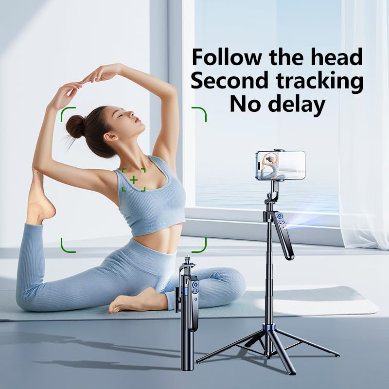 Trípode rotación 360 automático para iPhone que soluciona vídeos movidos 3