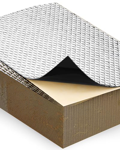 Image of Car Sound Deadening Mat - 80mil Butyl Automotive Sound Deadener, 36 sqft