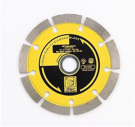 D-TecDYB-45SGP 4.5-Inch Wet/Dry General-Purpose Segmented Diamond Blade