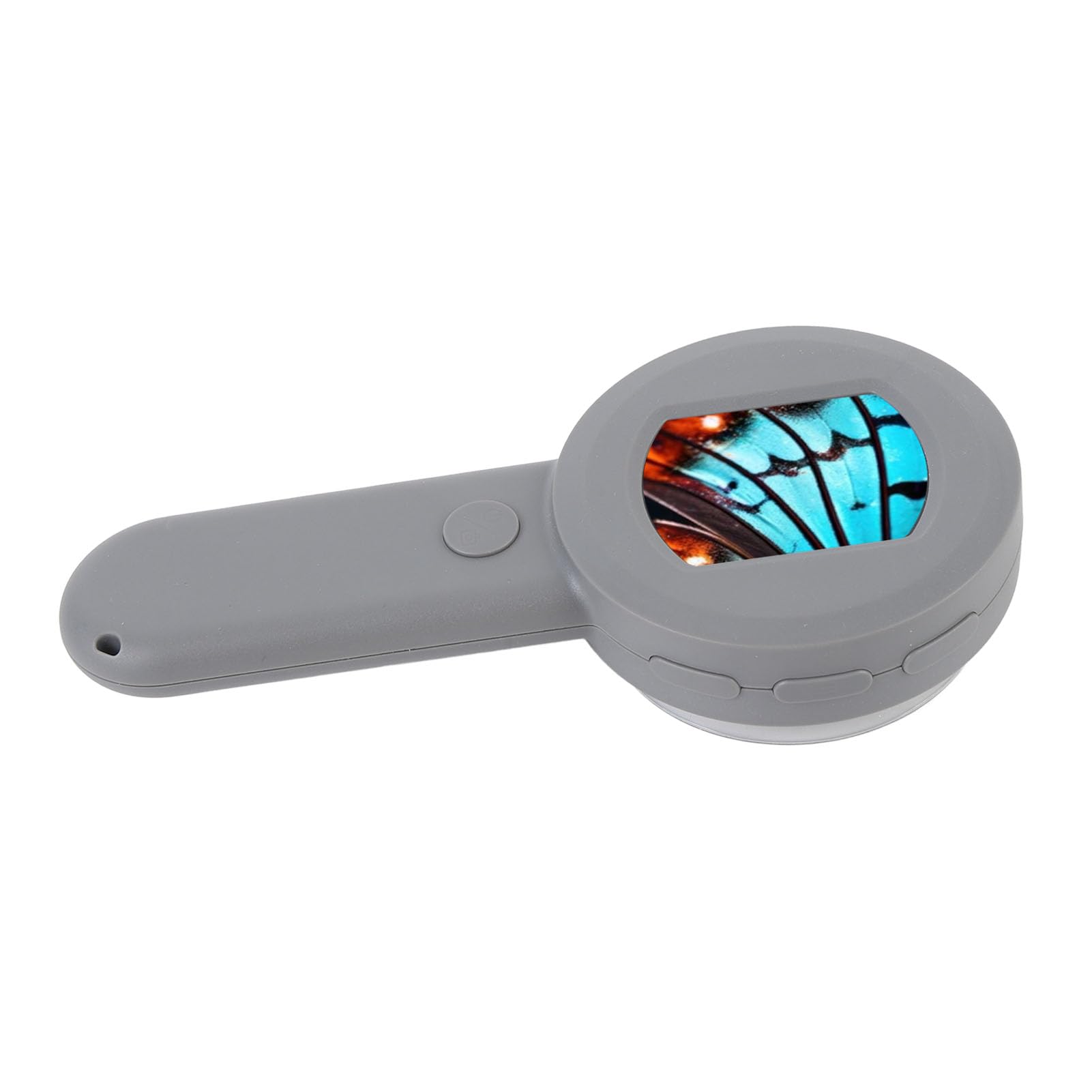 ASHATA Microscopio Digitale da 2 Pollici, Ingrandimento 100X con 8 Luci LED