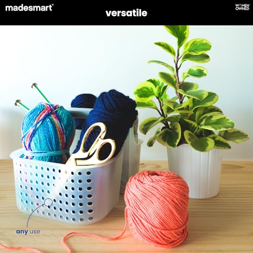 madesmart Shower Tote with Soft Grip Handle, Smoke by madesmart - Used condition - Image 7