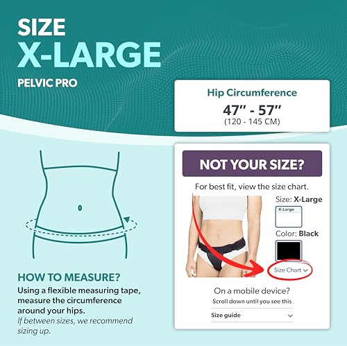 Image of BraceAbility Pelvic Pro Prolapse Belt - Patented, Original Uterus Support Brace for Women Treating Dropped Bladder, Uterine Prolapse, Vulvar Varicosities, Postpartum, Symphysis Pubis Dysfunction (XL)
