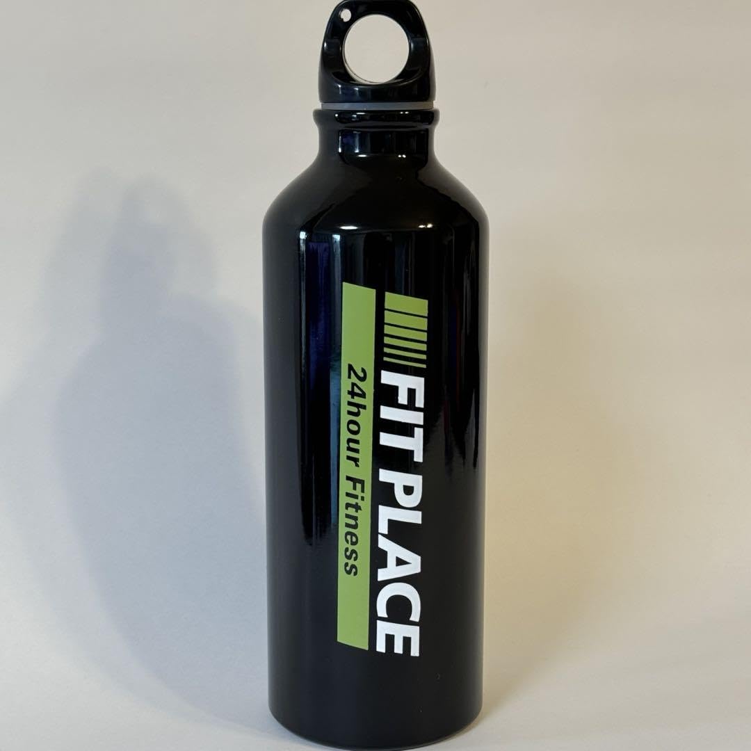 Amazon｜Fitplace 水素水 アルミボトル ブラック 軽量 水筒 ジム 水