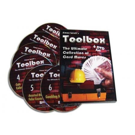 Simon Lovell's Toolbox - Set di 6 DVD - La collezione definitiva di mosse di carte!