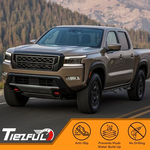 Estribos para Nissan Frontier Crew Cab 2005-2025 Carbon Steel miniatura 5