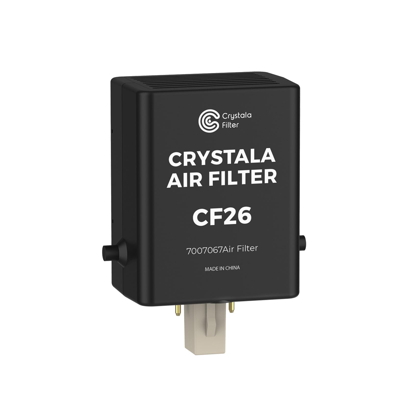 Crystala Filters Luftfilter 7007067 – 2 Stück, Ersatz Für Kühlschrank-Luftreinigungspatrone (auch 7007076)
