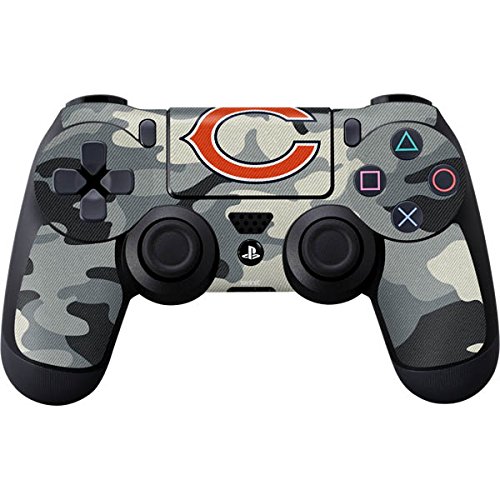 Skinit Decal Gaming Skin Compatible with PS4 Controller - Officially Licensed NFL Chicago Bears Camo Design