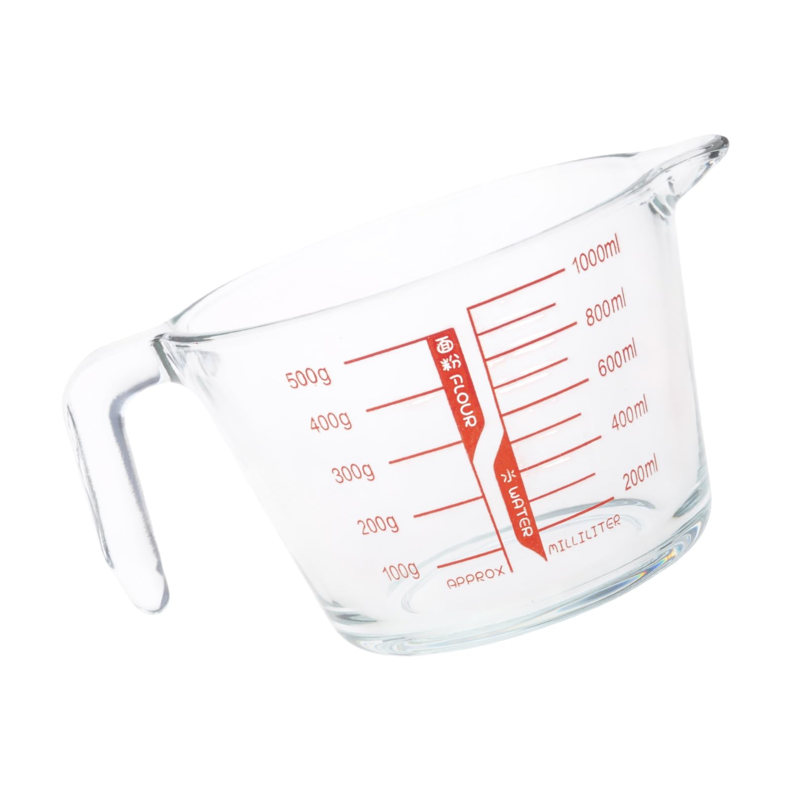 Glas Messbecher Backen und Kochen, klare Messmarkierungen, hohe Temperaturbeständigkeit, Küchenwerkzeug, Küchen Messbecher Backen